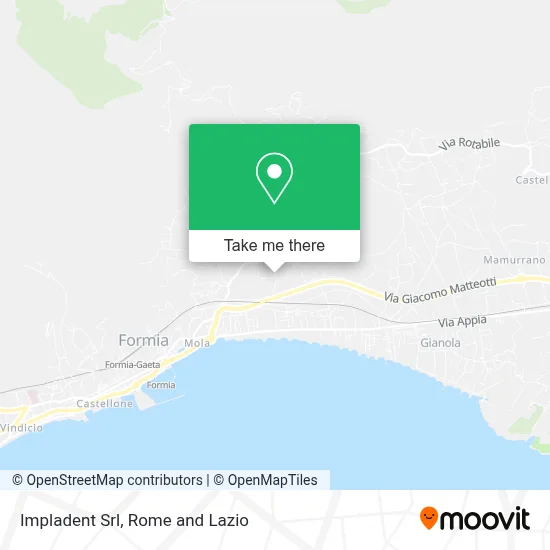 Impladent Srl map