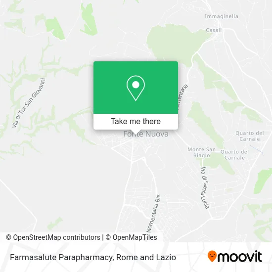 Farmasalute Parapharmacy map