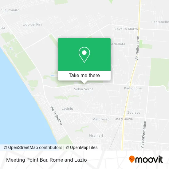Meeting Point Bar map