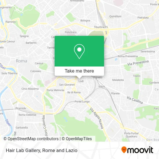 Hair Lab Gallery map
