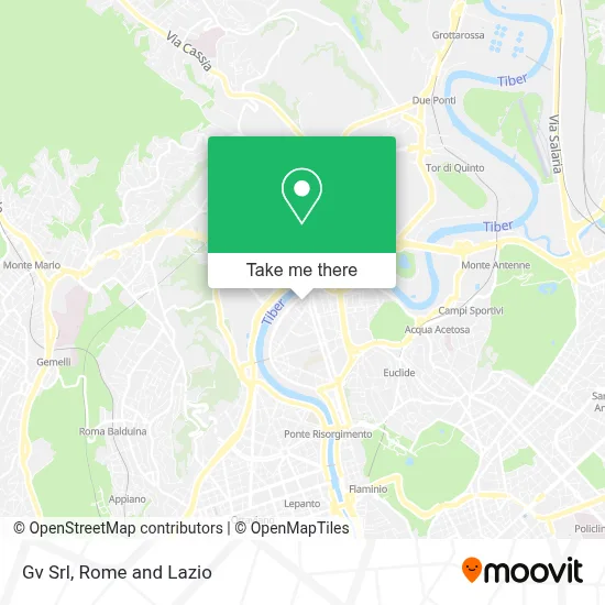 Gv Srl map