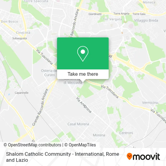 Shalom Catholic Community - International map