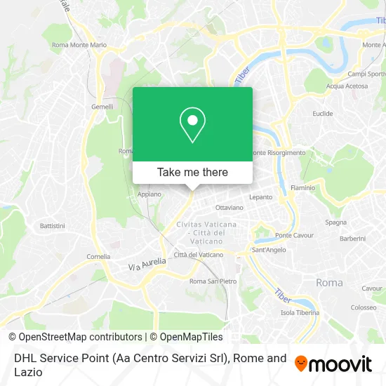 DHL Service Point (Aa Centro Servizi Srl) map