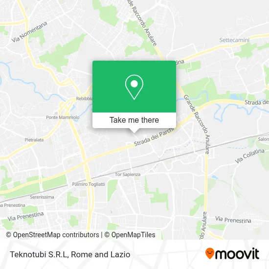Teknotubi S.R.L map