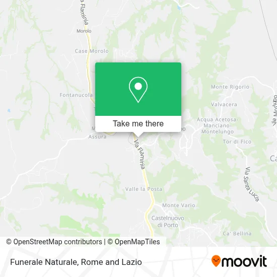 Funerale Naturale map