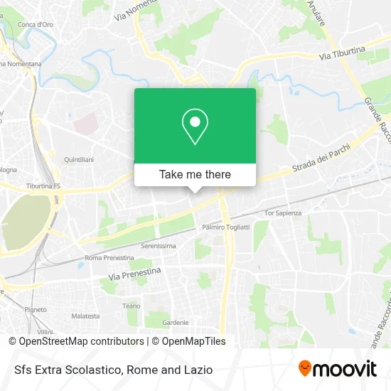 Sfs Extra Scolastico map