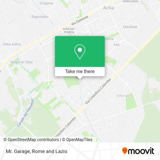Mr. Garage map