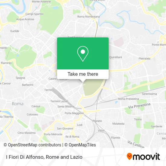 I Fiori Di Alfonso map