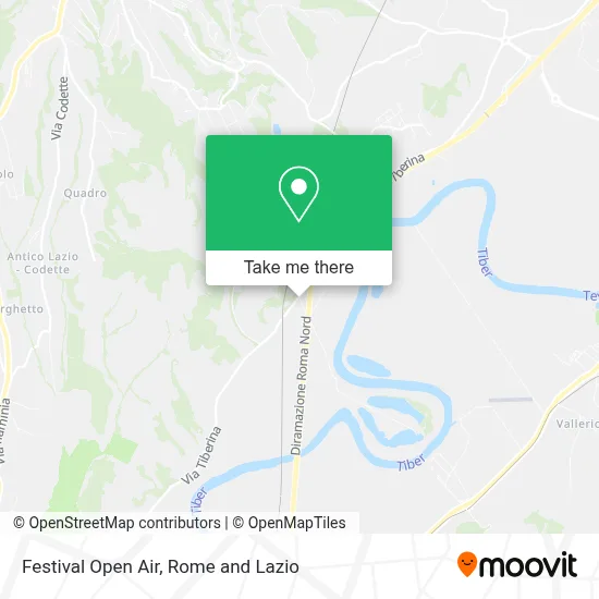 Festival Open Air map