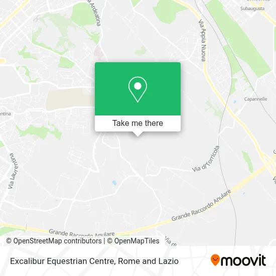 Excalibur Equestrian Centre map