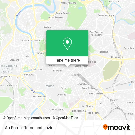 Ac Roma map