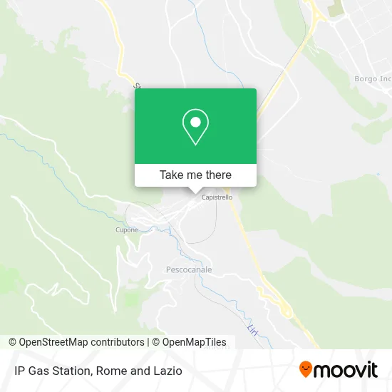 IP Gas Station map