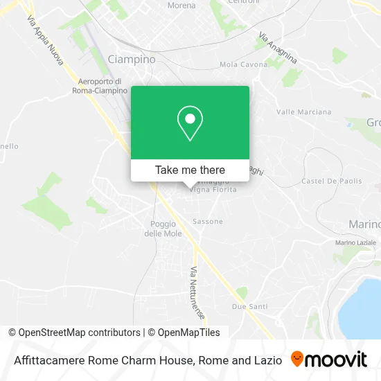 Affittacamere Rome Charm House map