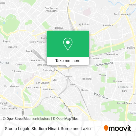 Studio Legale Studium Nisati map
