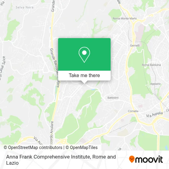 Anna Frank Comprehensive Institute map