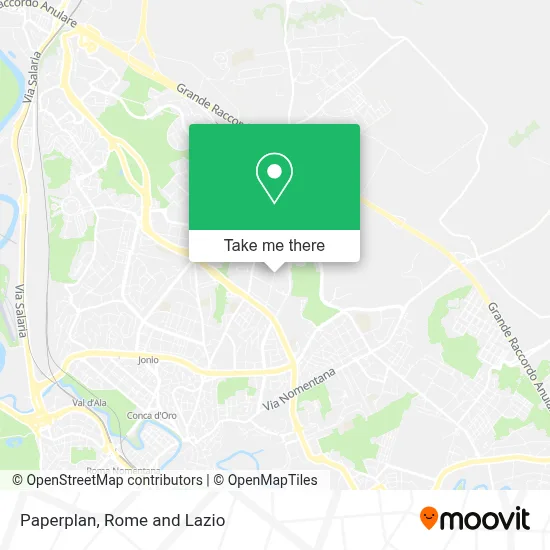 Paperplan map