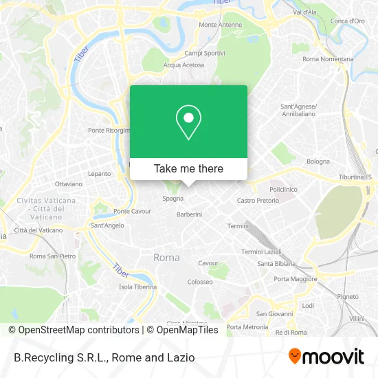 B.Recycling S.R.L. map
