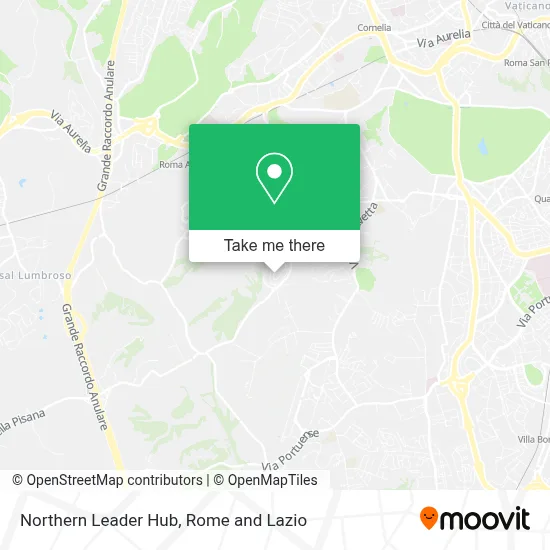 Northern Leader Hub map