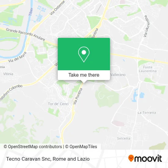 Tecno Caravan Snc map