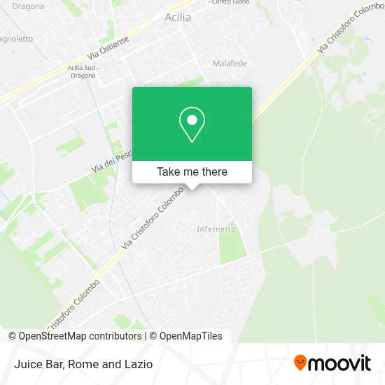 Juice Bar map