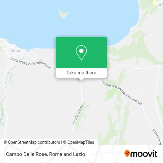 Campo Delle Rose map
