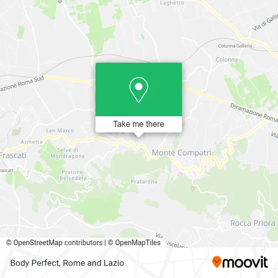 Body Perfect map