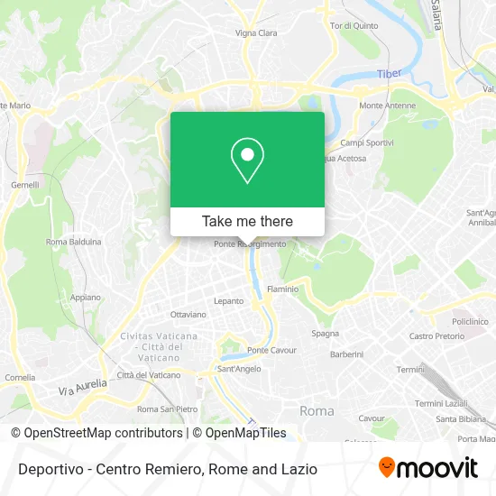 Deportivo - Centro Remiero map