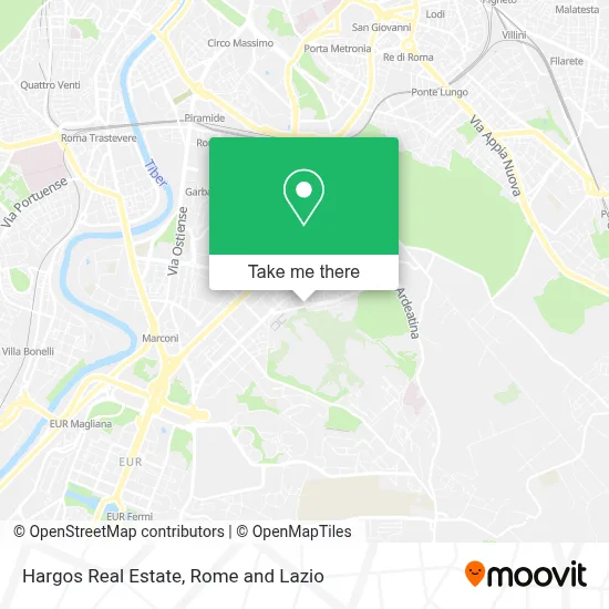 Hargos Real Estate map
