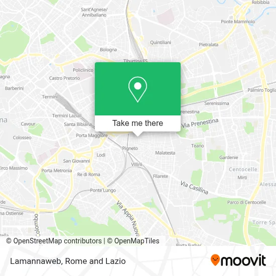 Lamannaweb map