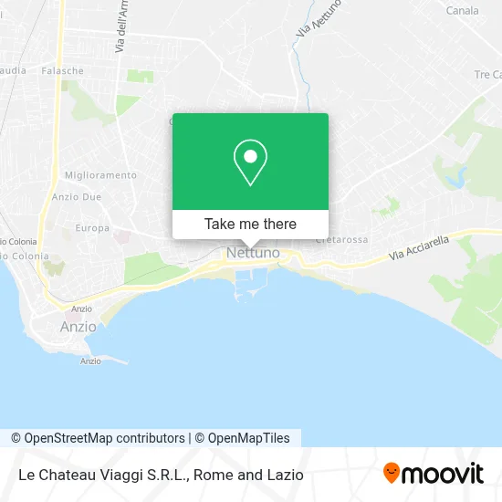 Le Chateau Viaggi S.R.L. map
