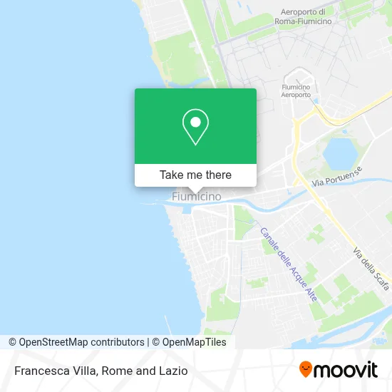 Francesca Villa map
