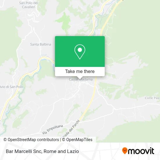 Bar Marcelli Snc map