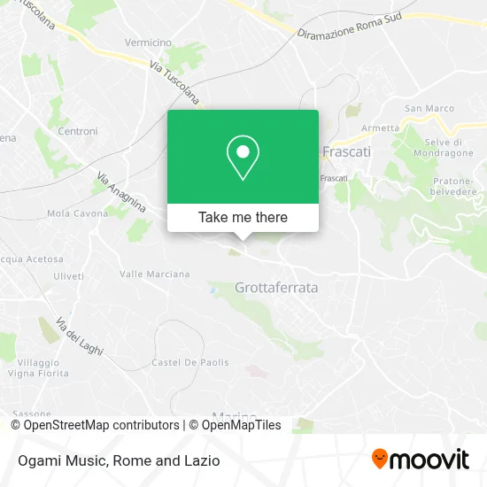 Ogami Music map