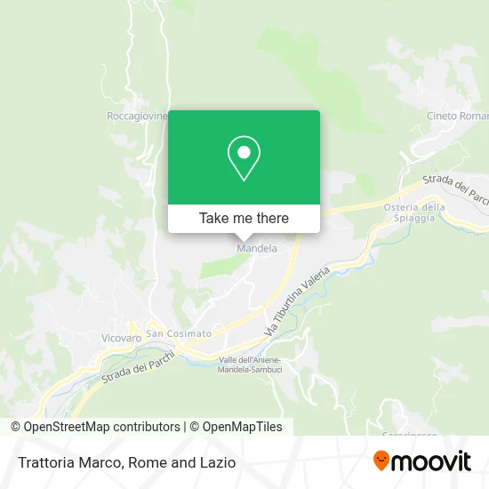 Trattoria Marco map