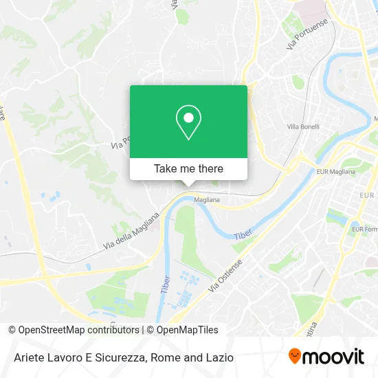 Ariete Lavoro E Sicurezza map