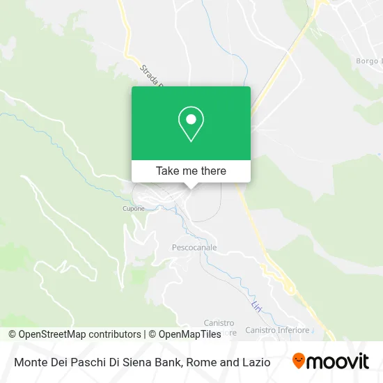 Monte Dei Paschi Di Siena Bank map