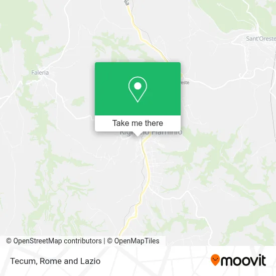 Tecum map