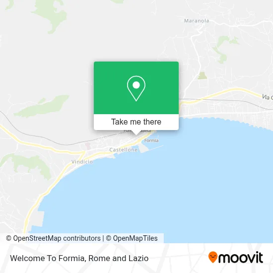 Welcome To Formia map