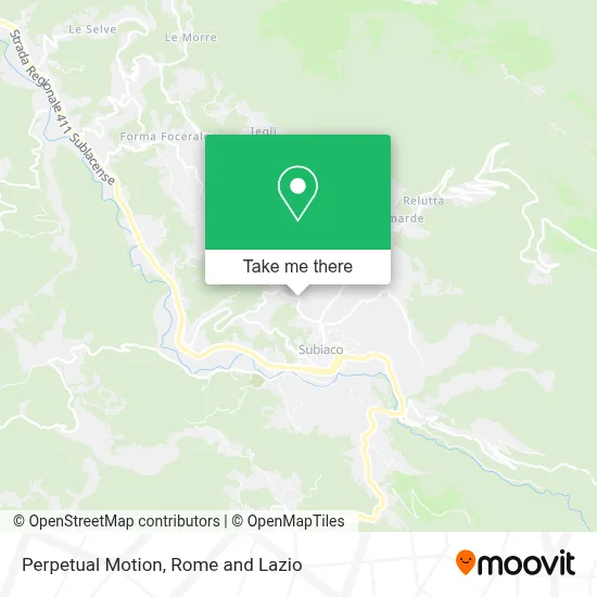 Perpetual Motion map