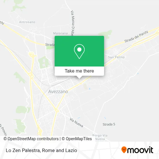 Lo Zen Palestra map