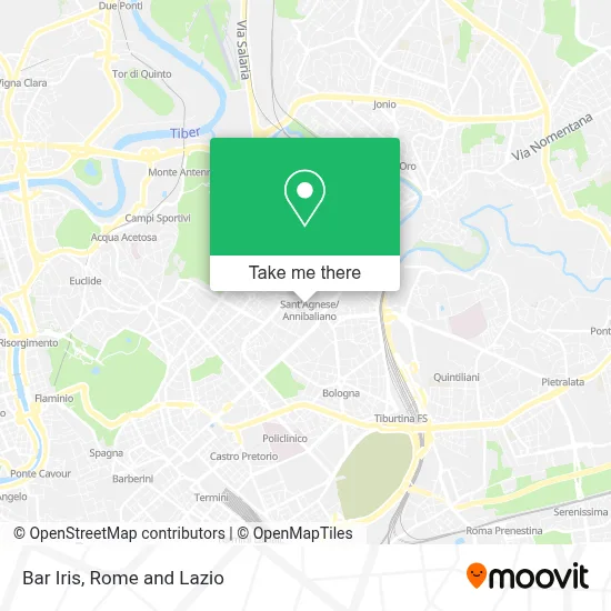 Bar Iris map