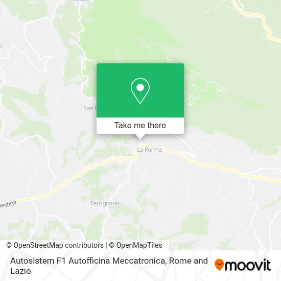 Autosistem F1 Autofficina Meccatronica map