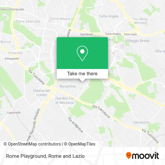Rome Playground map