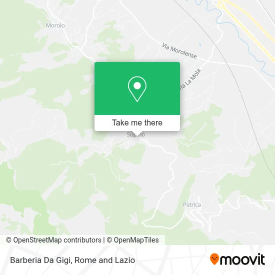 Barberia Da Gigi map