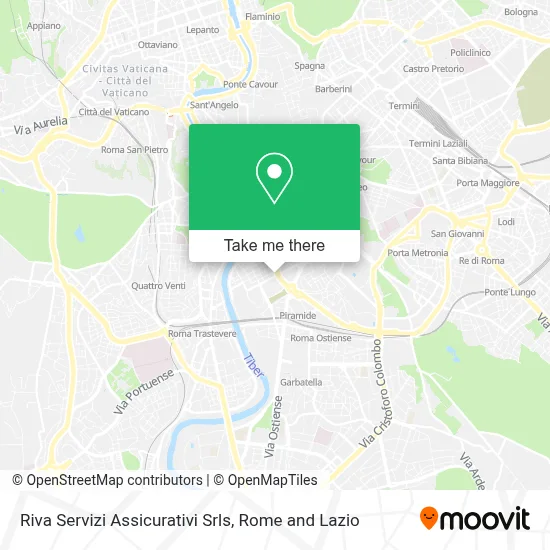 Riva Servizi Assicurativi Srls map