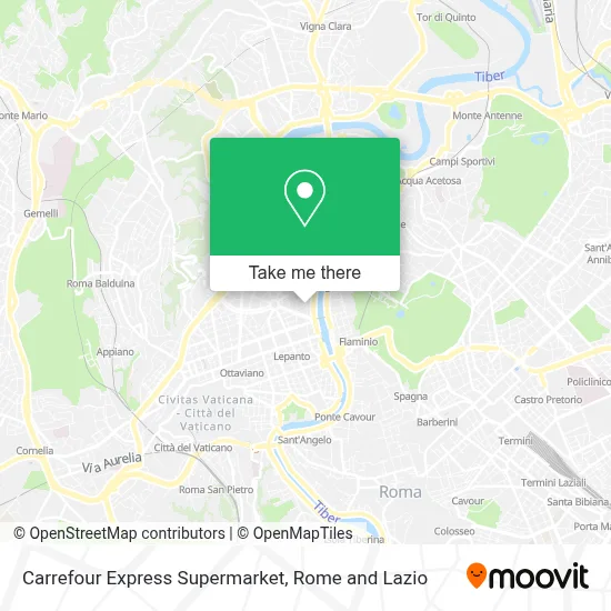 Carrefour Express Supermarket map