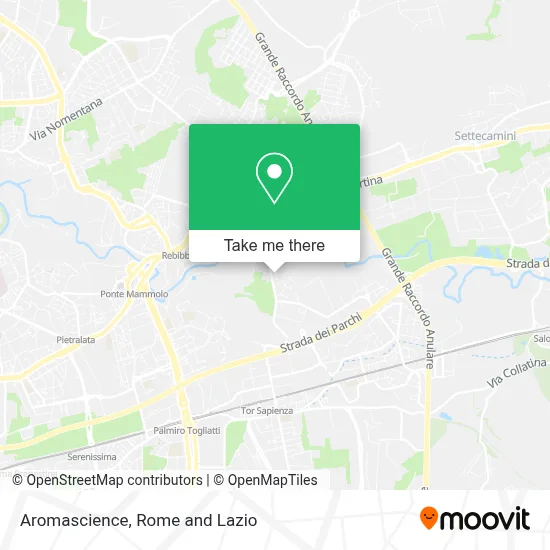 Aromascience map