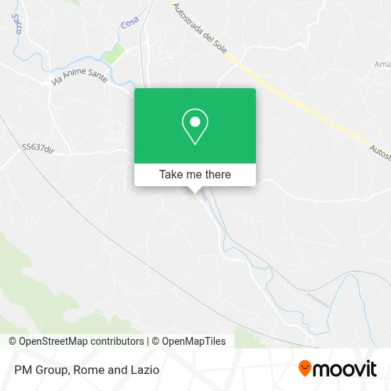 PM Group map