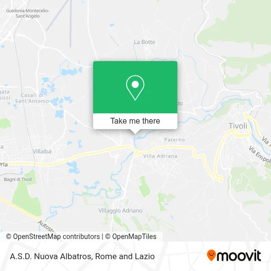 A.S.D. Nuova Albatros map