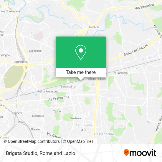 Brigata Studio map